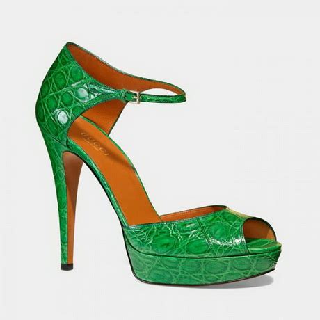 scarpe gucci donna tacco verdi schiava|Scarpe Gucci Donna .